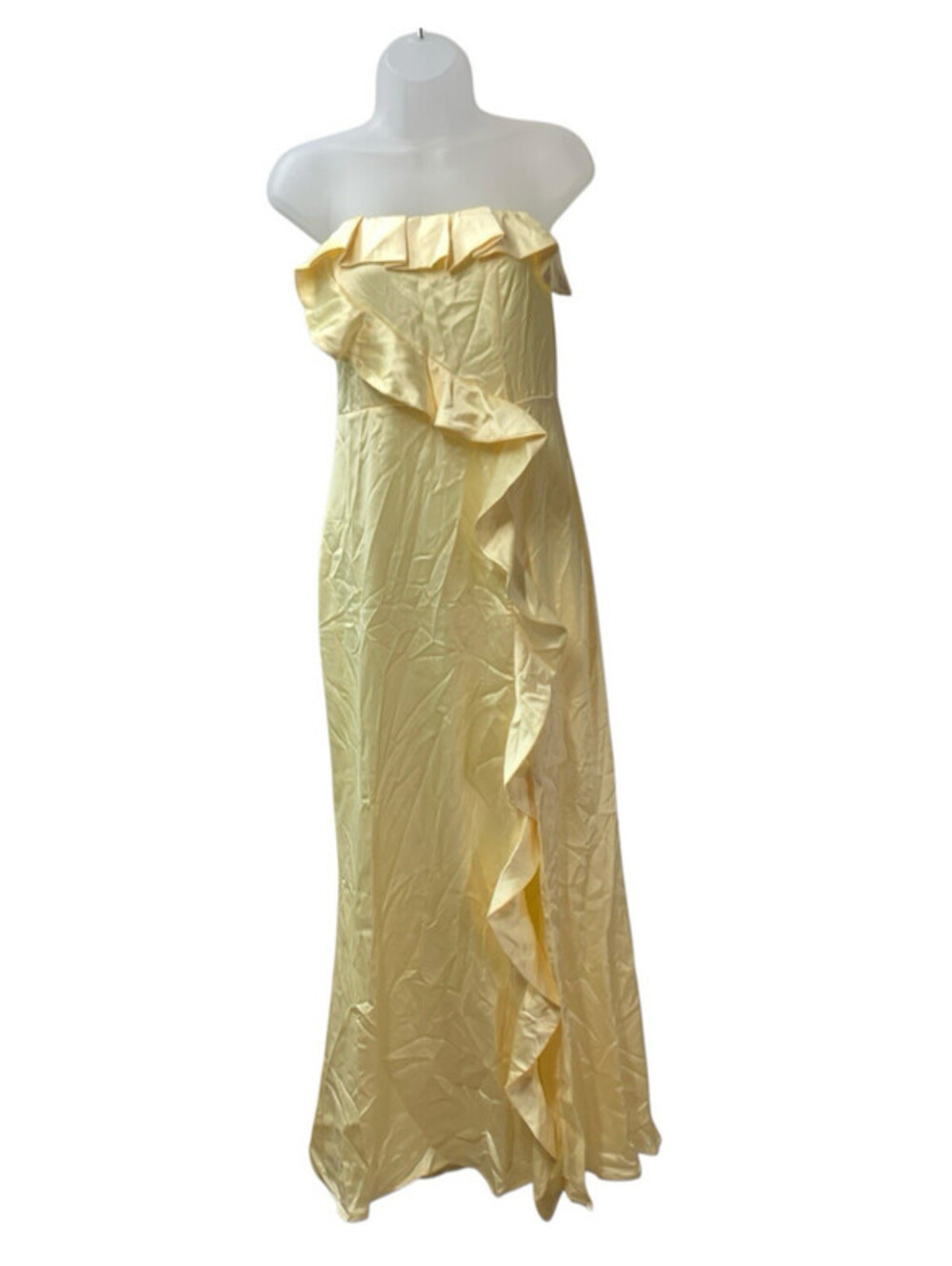 Lulus Bonnie Ruffle Women's Formal Maxi Dress Classy Gala & Evening Party Attire